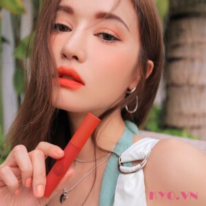 Son 3CE Smoothing Lip Tint Rest day - Cam Đỏ - Image 4