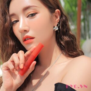 Son 3CE Smoothing Lip Tint Rest day - Cam Đỏ - Image 9