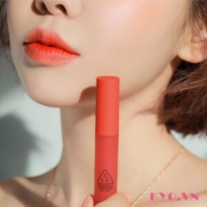 Son 3CE Smoothing Lip Tint Rest day - Cam Đỏ - Image 10