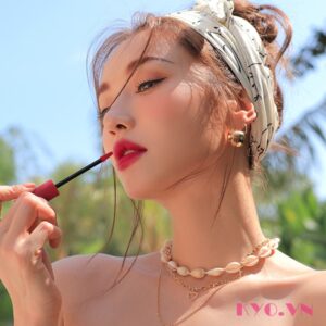 Son 3CE Smoothing Lip Tint Shameless - Đỏ hồng trầm  - Image 8