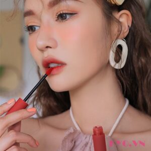 Son 3CE Smoothing Lip Tint Vintage Brick - Đỏ nâu - Image 8
