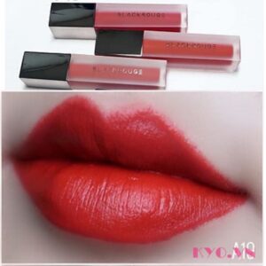 Son Black Rouge Air Fit Velvet Tint A19 Tough Rose - Đỏ Tươi - Image 4