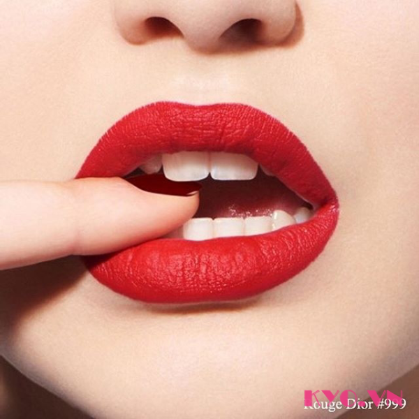Son Dior Rouge Dior Ultra Rouge màu 999 - Đỏ cổ điển (Vỏ đỏ) - Image 2