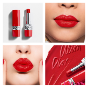 Son Dior Rouge Dior Ultra Rouge màu 999 - Đỏ cổ điển (Vỏ đỏ) - Image 4