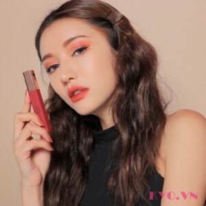 Son 3CE Cloud Lip Tint Carrot Pink - Hồng san hô - Image 3