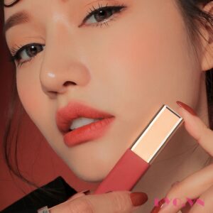 Son 3CE Cloud Lip Tint Carrot Pink - Hồng san hô - Image 4