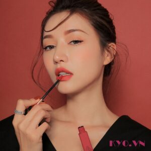 Son 3CE Cloud Lip Tint Carrot Pink - Hồng san hô - Image 5