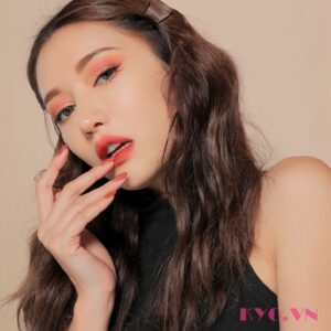 Son 3CE Cloud Lip Tint Carrot Pink - Hồng san hô - Image 10
