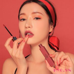 Son 3CE Cloud Lip Tint Fairy Cake - Hồng Đất trầm - Image 6