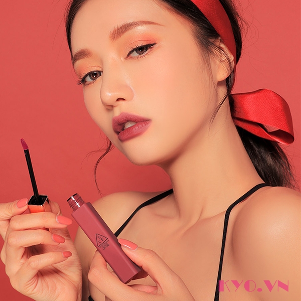 Son 3CE Cloud Lip Tint Fairy Cake - Hồng Đất trầm - Image 8