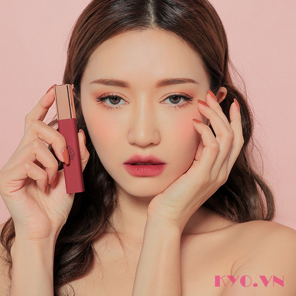 Son 3CE Cloud Lip Tint Fairy Cake - Hồng Đất trầm - Image 5