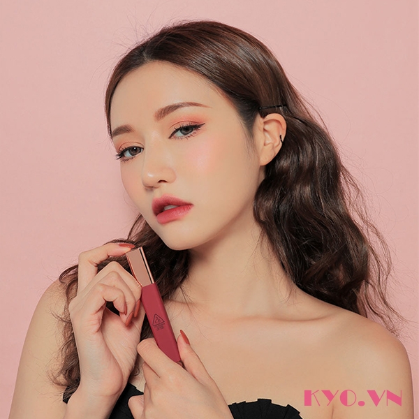 Son 3CE Cloud Lip Tint Fairy Cake - Hồng Đất trầm - Image 10