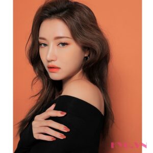 Son 3CE Cloud Lip Tint Peach Tease - Cam san hô - Image 8
