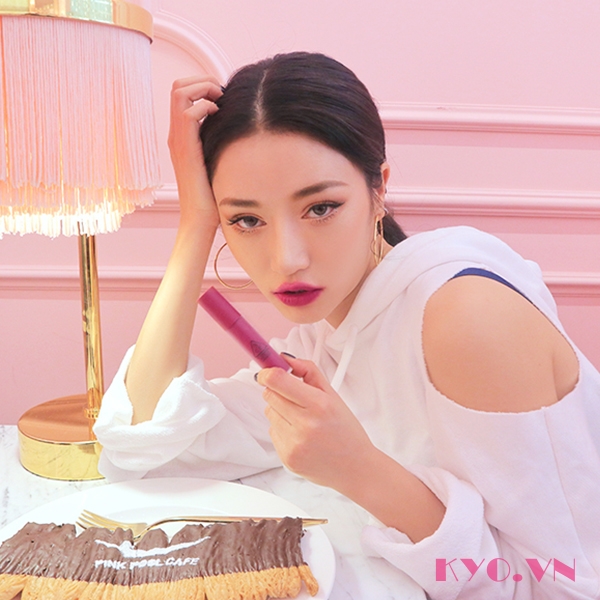 Son 3CE Soft Lip Lacquer Almost Mauve - Tím lạnh - Image 7