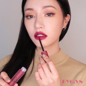 Son 3CE Soft Lip Lacquer Midnight Bottle - Tím hồng trầm - Image 6