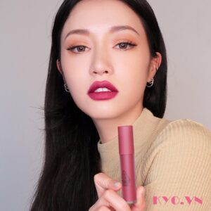 Son 3CE Soft Lip Lacquer Midnight Bottle - Tím hồng trầm - Image 8