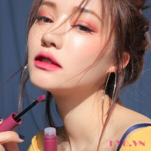 Son 3CE Soft Lip Lacquer Midnight Bottle - Tím hồng trầm - Image 7