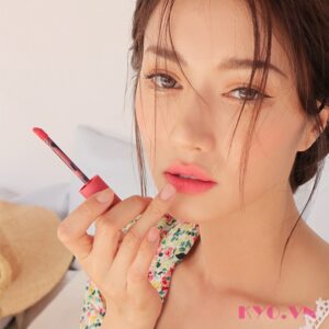 Son 3CE Soft Lip Lacquer Shawty - Hồng tươi - Image 7