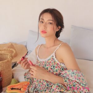 Son 3CE Soft Lip Lacquer Shawty - Hồng tươi - Image 8
