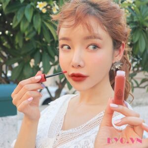 Son 3CE Soft Lip Lacquer Null Set - Đỏ gạch - Image 8