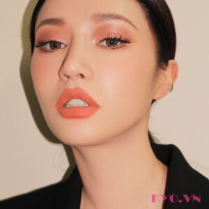 Alternative view of Son 3CE Soft Lip Lacquer Peach Tea – Cam đào nude