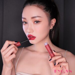 Son 3CE Soft Lip Lacquer Perk Up - Đỏ Hồng Trầm  - Image 3