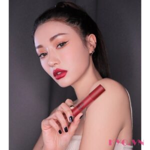 Son 3CE Soft Lip Lacquer Perk Up - Đỏ Hồng Trầm  - Image 8
