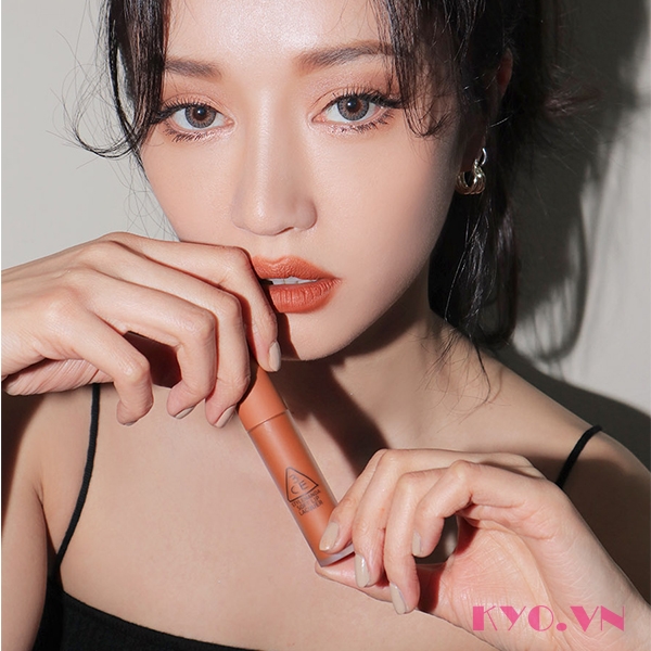 Son 3CE Soft Lip Lacquer Tawny Red – Cam Đất - Image 5