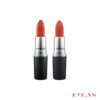 Set Son Mac Brick Red Lipstick Duo (Mac Matte Marrkesh, Mac Powder kiss Devoted to Chili)