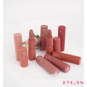 Son Peripera Ink Airy Stick 08 Warmy Red - Đỏ gạch - Image 5