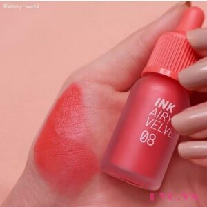 Son Peripera Ink Airy Velvet Tint 08 Pretty Orange Pink - Cam đào - Image 3