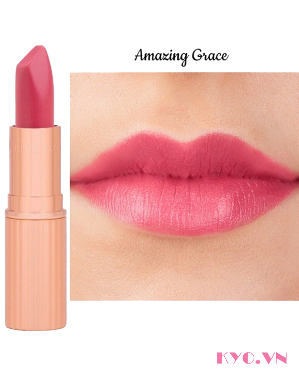 Son Charlotte Tilbury Matte Revolution màu Amazing grace - Hồng vintage - Image 2