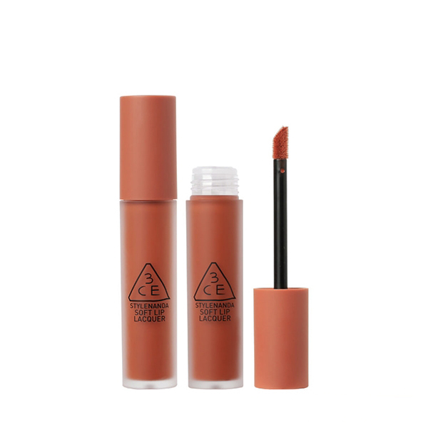 Son 3CE Soft Lip Lacquer Tawny Red – Cam Đất