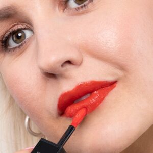 Son Ysl Water Stain Wet Vermillon 618 – Đỏ Cam - Image 5