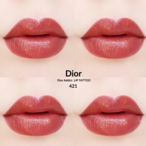 Son Dior Addict Lip Tattoo 421 Natural Tea (New 2022) – Màu Cam Đất - Image 8