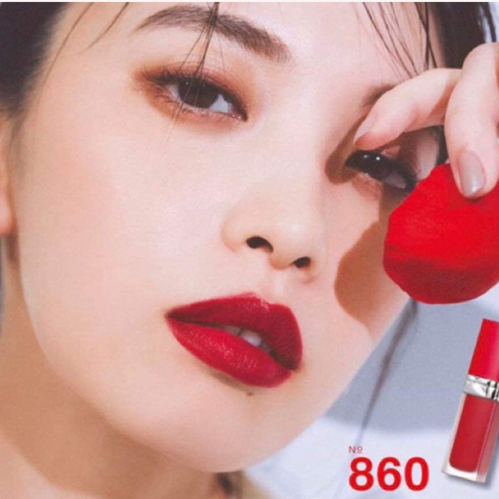 Son Dior kem Ultra Care Liquid 860 – Đỏ Hồng - Image 2