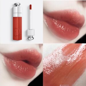 Son Dior Addict Lip Tattoo 421 Natural Tea (New 2022) – Màu Cam Đất - Image 4