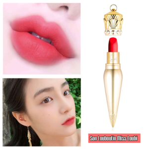 Son Lì Christian Louboutin Màu 600M Miss Loubi – Hồng Cam Đào - Image 3