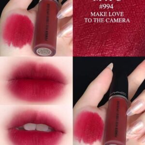 Son Kem MAC Powder Kiss Liquid Lipcolour Màu 994 Make Love To The Camera – Đỏ Rượu - Image 3