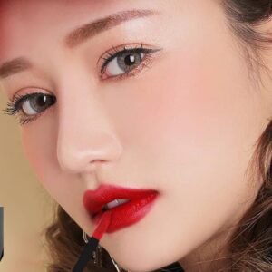 Son Kem Mac Powder Kiss Liquid Lipcolour Màu 987 M-A-C Smash - Đỏ Tươi - Image 5