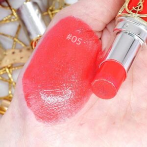 Son YSL Rouge Volupte Rock’N Shine 05 Rocking Coral – Hồng Cam - Image 4