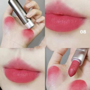 Son Kiko Powder Power Lipstick Cerise 08 (New) – Đỏ san hô - Image 5