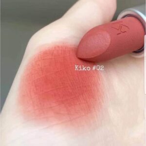 Son Kiko Powder Power Lipstick Indian Red 02 (New) – Cam đất - Image 4