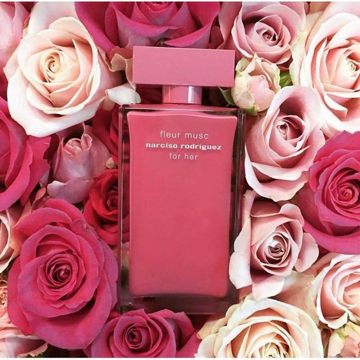 Nước Hoa Nữ Narciso Rodriguez Fleur Musc For Her Eau De Parfum Màu Hồng Đậm (100ml) - Image 3