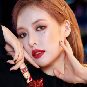 YSL Rouge volupte Shine Collector I LOVE YOU Dial Red 114 (Bản giới hạn) – Đỏ thuần - Image 4