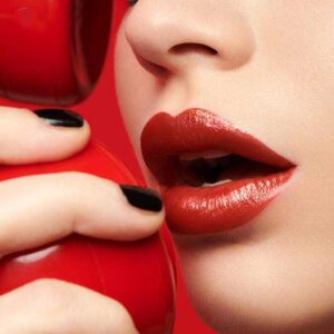 YSL Rouge volupte Shine Collector I LOVE YOU Dial Red 114 (Bản giới hạn) – Đỏ thuần - Image 5