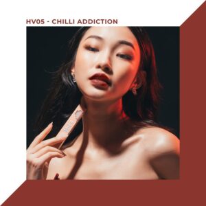 Son Black Rouge Half N Half Water Velvet Chilli Addiction HV05 – Đỏ đất - Image 5