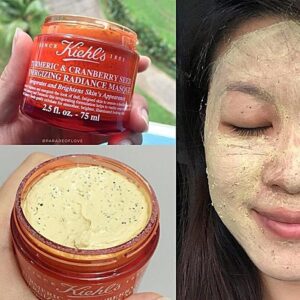 Mặt Nạ Nghệ Sáng Da Kiehl’s Turmeric & Cranberry Seed Energizing Radiance Masque - Image 4