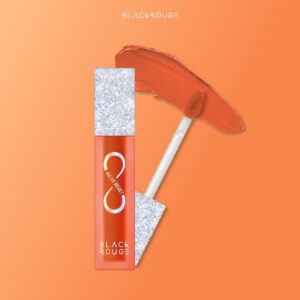 Son Black rouge Air Fit Velvet Tint Ver 8 màu A38 - Cam Tươi
