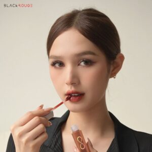 Son Black rouge Air Fit Velvet Tint Ver 8 màu A12 - Đỏ Nâu - Image 3
